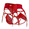 CandyMan Porte-Jarretelles Jockstrap Pinga Rouge